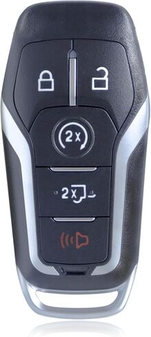 استبدال Yuksood Key Fob، مفتاح السيارة Fob متوافق مع 2015-2017 Ford F-150 F-250 F-350 F-450 Super Duty، 5 أزرار 902 ميجا هرتز M3N-A2C31243300 in Kuwait