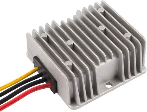 منظم تحويل الطاقة uxcell DC24V (20V~35V) إلى DC19V 5A 95W محول الجهد الكهربي المقاوم للماء in Saudi Arabia
