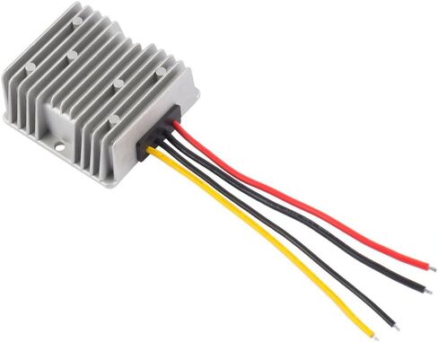 منظم تحويل الطاقة uxcell DC24V (20V~35V) إلى DC19V 5A 95W محول الجهد الكهربي المقاوم للماء in Saudi Arabia