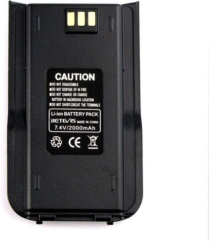 بطارية Retevis RT3S 2000 مللي أمبير في الساعة بطارية راديو ثنائية الاتجاه متوافقة مع TYT Tytera DMR MD380 Retevis RT3 RT3S بطارية بديلة أصلية ليثيوم أيون (حزمة واحدة) in Saudi Arabia