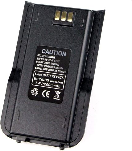 بطارية Retevis RT3S 2000 مللي أمبير في الساعة بطارية راديو ثنائية الاتجاه متوافقة مع TYT Tytera DMR MD380 Retevis RT3 RT3S بطارية بديلة أصلية ليثيوم أيون (حزمة واحدة) in Saudi Arabia