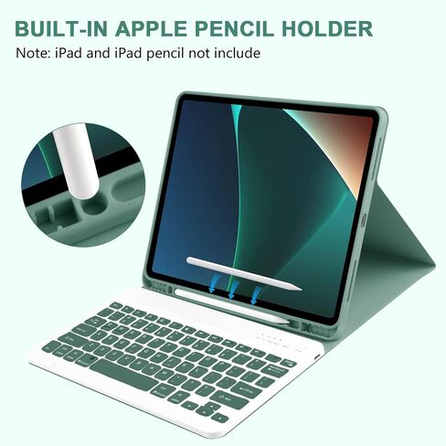 TaIYanG Keyboard Case for iPad Air 13-inch, Detachable Bluetooth Keyboard in Saudi Arabia