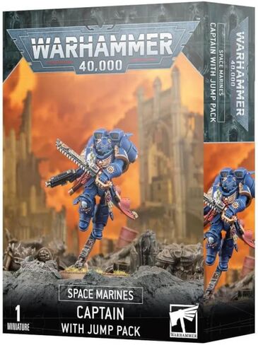 Games Workshop - Warhammer 40,000 - Space Marines: Captain with Jump Pack (2023 Edition) in Saudi Arabia