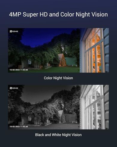 كاميرات EZVIZ الشمسية الأمنية اللاسلكية في الهواء الطلق، 2K 360 درجة، كاميرا لأمن المنزل في الخارج مع رؤية ليلية ملونة، صوت ثنائي الاتجاه، كشف الحركة بالذكاء الاصطناعي والتنبيه، كاميرا مراقبة، مقاومة للماء، 256 جيجابايت SD in Kuwait