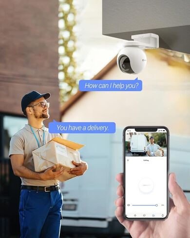 كاميرات EZVIZ الشمسية الأمنية اللاسلكية في الهواء الطلق، 2K 360 درجة، كاميرا لأمن المنزل في الخارج مع رؤية ليلية ملونة، صوت ثنائي الاتجاه، كشف الحركة بالذكاء الاصطناعي والتنبيه، كاميرا مراقبة، مقاومة للماء، 256 جيجابايت SD in Kuwait