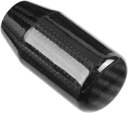 Qiilu Universal Shift Knob Carbon Fiber Manual Transmission Gear Stick Shifter Grip for Infiniti Scion Subaru Acura Jetta in Saudi Arabia