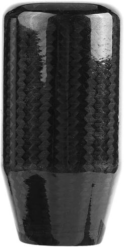 Qiilu Universal Shift Knob Carbon Fiber Manual Transmission Gear Stick Shifter Grip for Infiniti Scion Subaru Acura Jetta in Saudi Arabia