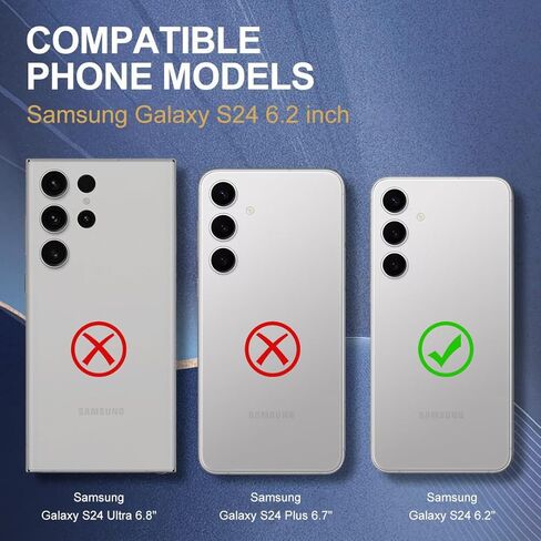 T Tersely [2+2 واقي شاشة للخصوصية من الزجاج المقوى 9H لهاتف Samsung Galaxy S24 Ultra 5G، مع إطار محاذاة التثبيت، يدعم فتح بصمات الأصابع، مضاد للخدش، مضاد للتجسس in Kuwait