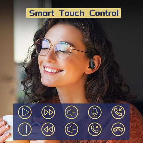 سماعات أذن لاسلكية، سماعات بلوتوث 5.3 رياضية مع خطافات للأذن، سماعات أذن بلوتوث لاسلكية 40 ساعة، سماعات رأس لاسلكية مقاومة للماء IP7، سماعات بلوتوث مع ستيريو عالي الدقة، شاشة LED، أسود in Kuwait
