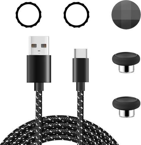 BSUZUN Charging Cable for Xbox one Elite Series 2 Controller, Standard Thumbsticks Recent Rings D-pad for Elite Controller Series 2 Core in Kuwait