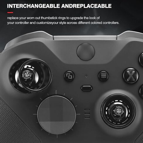 BSUZUN Charging Cable for Xbox one Elite Series 2 Controller, Standard Thumbsticks Recent Rings D-pad for Elite Controller Series 2 Core in Kuwait