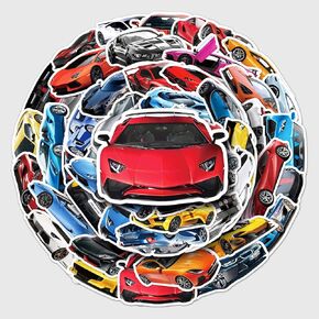 ملصقات سيارة عتيقة مقاومة للماء للأطفال، عبوة من 50 قطعة من الملصقات الجمالية لزجاجات المياه والكمبيوتر المحمول وأجهزة الكمبيوتر المحمولة وأجهزة الكمبيوتر المحمولة ولوح التزلج وخوذة الدراجة اللطيفة من VSCO هدية للأولاد والبنات والأطفال والمراهقين والبالغي in Kuwait