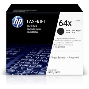 HP 64X Black High-yield Toner Cartridge | Works with HP LaserJet P4015, P4515 Series | CC364X