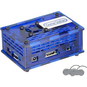 محطة ألعاب فيديو TAPDRA Arcade مع 17082 لعبة، تدعم إضافة ألعاب، مجموعة ألعاب PC Retro Orange Pi PC بسرعة 128 جيجابايت، التوصيل والتشغيل، منفذ HDMI USB (تتضمن 2 لوحة ألعاب) in Kuwait