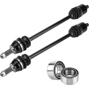 Youxmoto Front CV Axle & Wheel Bearing Kit for Polaris General 1000(Deluxe EPS Premium Sport) 2016-2022/4 1000; RZR Trail S 900 1000 2015-2022, 4340 Chromoly Steel CV Axle Drive Shaft, Fits 1333263 in Saudi Arabia