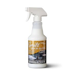 رذاذ التفاصيل السريعة من TopCoat Spritz - رذاذ تفاصيل السيارة - الغسيل الجاف للأسطح - منتجات العناية الخارجية - زجاجة رذاذ سعة 16 أونصة in Kuwait