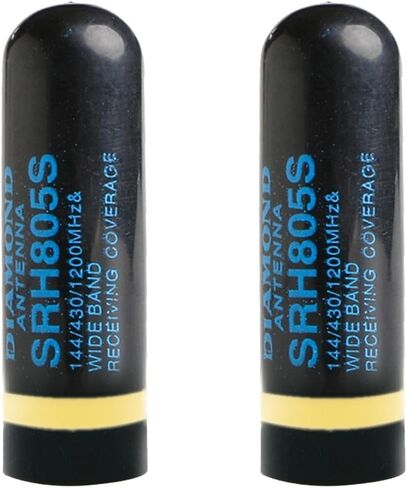 SRH805S Universal Walkie Talkie Short Replacement Antenna VHF/UHF 144/430/1200MHz SMA-Male Antenna for BTECH PUXING Kenwood HYT Radios(2 Pack) in Saudi Arabia