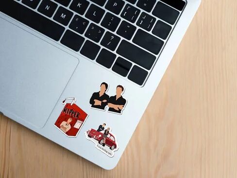 20 Pcs Value Pack Decal Vampire Sticker Diaries Waterproof Vinyl Aesthetic SUV Truck Colorful Laptop Bike Car Luggage Skateboard Water Bottle Guitar Windows Bumper Tumbler in Kuwait