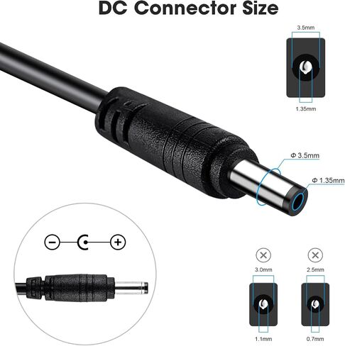 8.4V 1.5A DC Power Adapter - AC 100-240V 50/60Hz to DC 8.4V 1.5A Power Adapter, with 57 Inches Charging Cable, for 2200mAh/3000mAh Li-ion Battery (USB Charging Cable) in Saudi Arabia