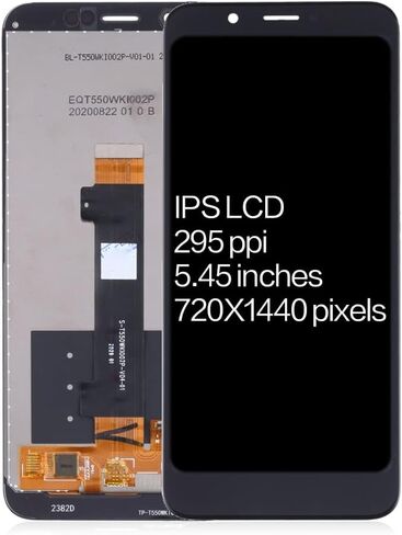 A-MIND لهاتف Nokia 2 V Tella/C2 Tava/C2 Tennen TA-1226 LCD شاشة بديلة تعمل باللمس مجموعة رقمية 5.45 بوصة شاشة LCD ومجموعات إصلاح المحول الرقمي، مع أدوات (أسود) in Saudi Arabia