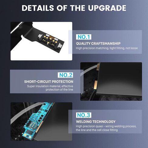 4600mah Battery for iPhone 11, (2023 New Version) High Capacity Li-ion Polymer Replacement Battery for iPhone 11 Compatible with A2111/A2221/A2223, with Full Repair Tools in Kuwait