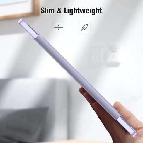Fintie SlimShell Case for iPad Air 11-inch M2 (2024), iPad Air 5th Generation (2022) / iPad Air 4th Gen 10.9 Inch - [Magnetic Clasp] Lightweight Stand Case with Frosted Back Cover, Lilac Purple in Saudi Arabia