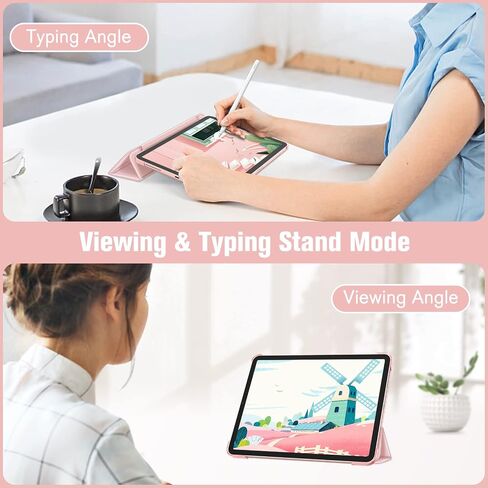 Fintie SlimShell Case for iPad Air 11-inch M2 (2024), iPad Air 5th Generation (2022) / iPad Air 4th Gen 10.9 Inch - [Magnetic Clasp] Lightweight Stand Case with Frosted Back Cover, Lilac Purple in Saudi Arabia