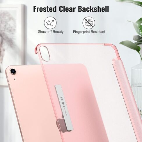 Fintie SlimShell Case for iPad Air 11-inch M2 (2024), iPad Air 5th Generation (2022) / iPad Air 4th Gen 10.9 Inch - [Magnetic Clasp] Lightweight Stand Case with Frosted Back Cover, Lilac Purple in Saudi Arabia
