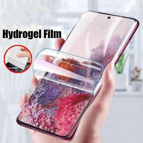 3 عبوات من أفلام هيدروجيل مع أداة تركيب سهلة لهاتف Samsung Galaxy S9 Plus واقي شاشة شفاف ناعم من مادة TPU طبقة حماية عالية الحساسية (ليست طبقة مقسى) in Kuwait