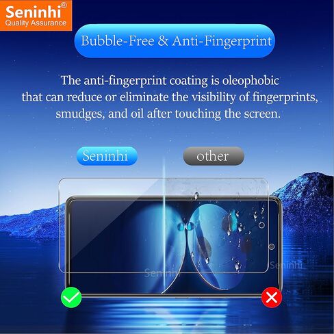 seninhi [3 + 3 عبوات] واقي شاشة Galaxy A53 5G 3 عبوات + واقي عدسة الكاميرا 3 عبوات، واقي شاشة من الزجاج المقسى GalaxyA53 (6.5 بوصة) [مع إطار سهل التركيب] [صلابة 9H] [مضاد للخدش] [خالٍ من الفقاعات] - شفاف in Kuwait