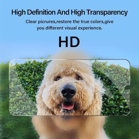 واقي شاشة من الزجاج المقوى Galaxy S22/Galaxy S23 [عبوة من قطعتين] [صديق للحافظة] [مضاد للخدش] [فتح بصمة الإصبع بالموجات فوق الصوتية] طبقة حماية زجاجية شفافة عالية الدقة لهاتف Samsung Galaxy S22/Samsung Galaxy S23 in Kuwait