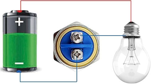 ZJWZJH 16mm Momentary Push Button Switch UL Certification Waterproof IP67 0.63" High Head Cap 3A 5V 12V 24V 120V SPST Start Button Screw Pin Black in Saudi Arabia