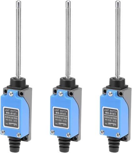 Uxcell ME-9101 مرنة لفائف الربيع قضيب لحظة الحد التبديل ME-8167 1NC + 1NO 3 قطعة ل CNC مطحنة 3D طابعة الباب التبديل in Saudi Arabia
