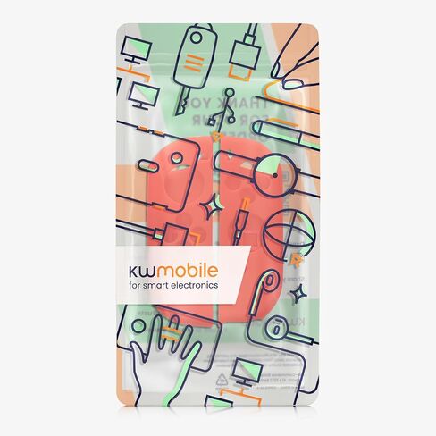 غطاء سيليكون kwmobile متوافق مع غطاء وحدة تحكم نينتندو سويتش (مجموعة من 2) - أحمر in Saudi Arabia