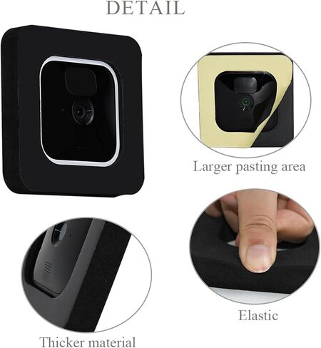 حامل نافذة VVHOOY متوافق مع Blink Outdoor&Indoor (الجيل الثالث)/4 كاميرات خارجية (الجيل الرابع)، دعامة تثبيت لاصقة لكاميرا الأمان بدون حفر ولا انعكاس للنوافذ الزجاجية ذات اللوحة الواحدة (عبوتان) in Kuwait