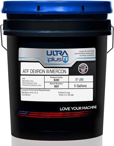 Ultra1Plus ATF Dexron III/Mercon سائل ناقل الحركة متعدد الأغراض - سطل 5 جالون in Saudi Arabia