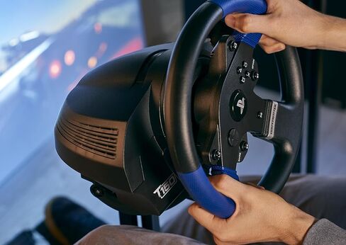 عجلة السباق ودواسات Thrustmaster T150 RS (PS5، PS4، الكمبيوتر الشخصي) in Kuwait