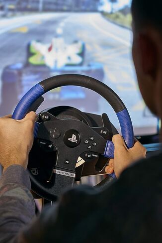عجلة السباق ودواسات Thrustmaster T150 RS (PS5، PS4، الكمبيوتر الشخصي) in Kuwait
