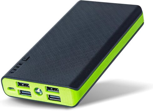 Power Bank 50000mAh Portable Charger 22.5W 4 USB 3.0 QC PD4 for iPhone and Samsung, Phone Battery Pack 50000mAh Powerbank Cell Phones External Powered Banks Fast Charging (Blue Upgraded 2024) in Saudi Arabia