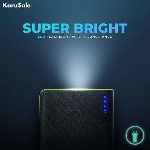 Power Bank 50000mAh Portable Charger 22.5W 4 USB 3.0 QC PD4 for iPhone and Samsung, Phone Battery Pack 50000mAh Powerbank Cell Phones External Powered Banks Fast Charging (Blue Upgraded 2024) in Saudi Arabia