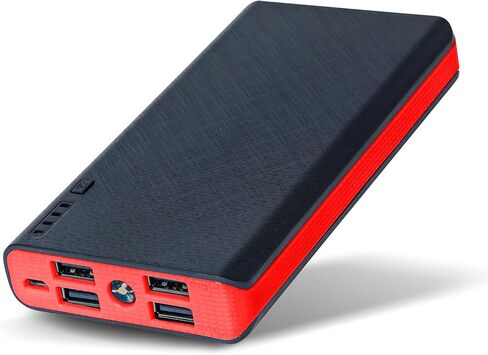 Power Bank 50000mAh Portable Charger 22.5W 4 USB 3.0 QC PD4 for iPhone and Samsung, Phone Battery Pack 50000mAh Powerbank Cell Phones External Powered Banks Fast Charging (Blue Upgraded 2024) in Saudi Arabia