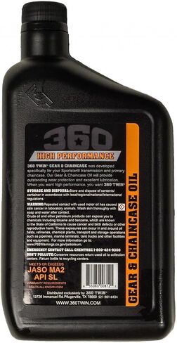 360 Twin V-Twin Sportster Gear and Chaincase Oil in Saudi Arabia