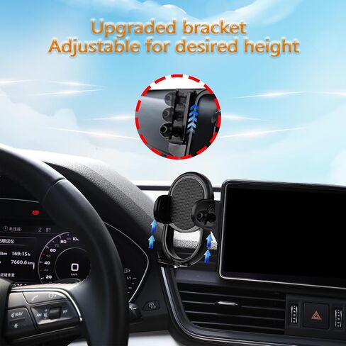 Kiopsom Car Phone Holder for 2023 venza Accessories Mount Hands Free 360 Degree Rotation（ 10.25 Inch in Kuwait