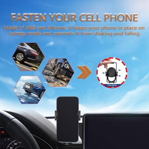 Kiopsom Car Phone Holder for 2023 venza Accessories Mount Hands Free 360 Degree Rotation（ 10.25 Inch in Kuwait