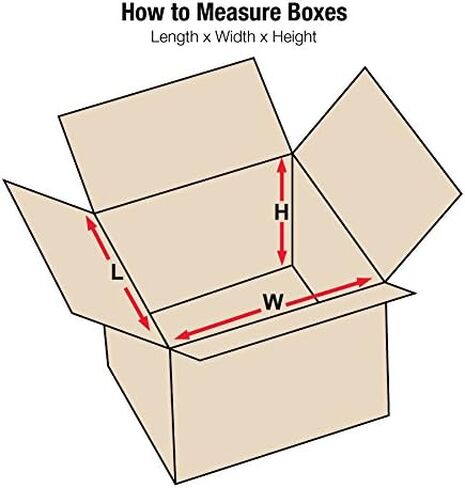 Aviditi 11 × 11 × 11 صناديق من الورق المقوى المموج، صغيرة 11 بوصة طول × 11 بوصة عرض × 11 بوصة ارتفاع، عبوة من 25 | الشحن، التعبئة والتغليف، النقل، صندوق تخزين للمنزل أو العمل، صناديق كبيرة بالجملة قوية in Kuwait