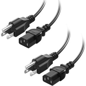 10FT(3m) AC Power Cord, 3 Prong C13 Power Cord Replacement for ION Block Rocker, Monster Rocker, Mackie Speaker, ION Bluetooth Speaker, Peavey Fender Amp Guitar Mixer DJ Speaker Power Cable, 1Pack