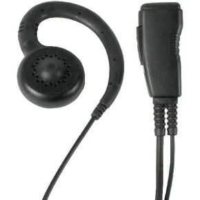 PRYME® LMC-1GH42 Pro-Grade Lapel Mic w/Soft G-Hook Swivel Earphone (Vertex and Yaesu w/1-pin Radios) in Kuwait