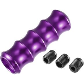 X AUTOHAUX 1 مجموعة 12 سنتيمتر والعتاد التحول المقبض سبائك الألومنيوم الخيزران نمط والعتاد شيفتر سيارة الداخلية التحول المقبض الأسود in Kuwait