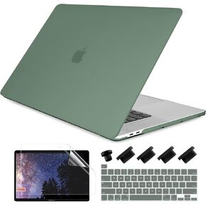 DONGKE متوافق مع حافظة MacBook Pro القديمة مقاس 16 بوصة 2020 2019 A2141، حافظة صلبة من البلاستيك غير اللامع وغطاء لوحة المفاتيح لجهاز MacBook Pro 16 بوصة مع Retina وشريط اللمس يناسب معرف اللمس، حجري in Kuwait