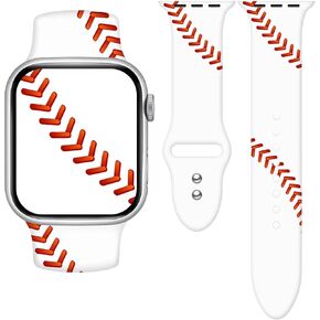 Watch Band Compatible with Apple Watch 38mm 40mm 41mm 42mm 44mm 45mm 49mm Women Replaceable Silicone Smartwatch Straps for iWatch Series Ultra SE 9 8 7 6 5 4 3 in Saudi Arabia